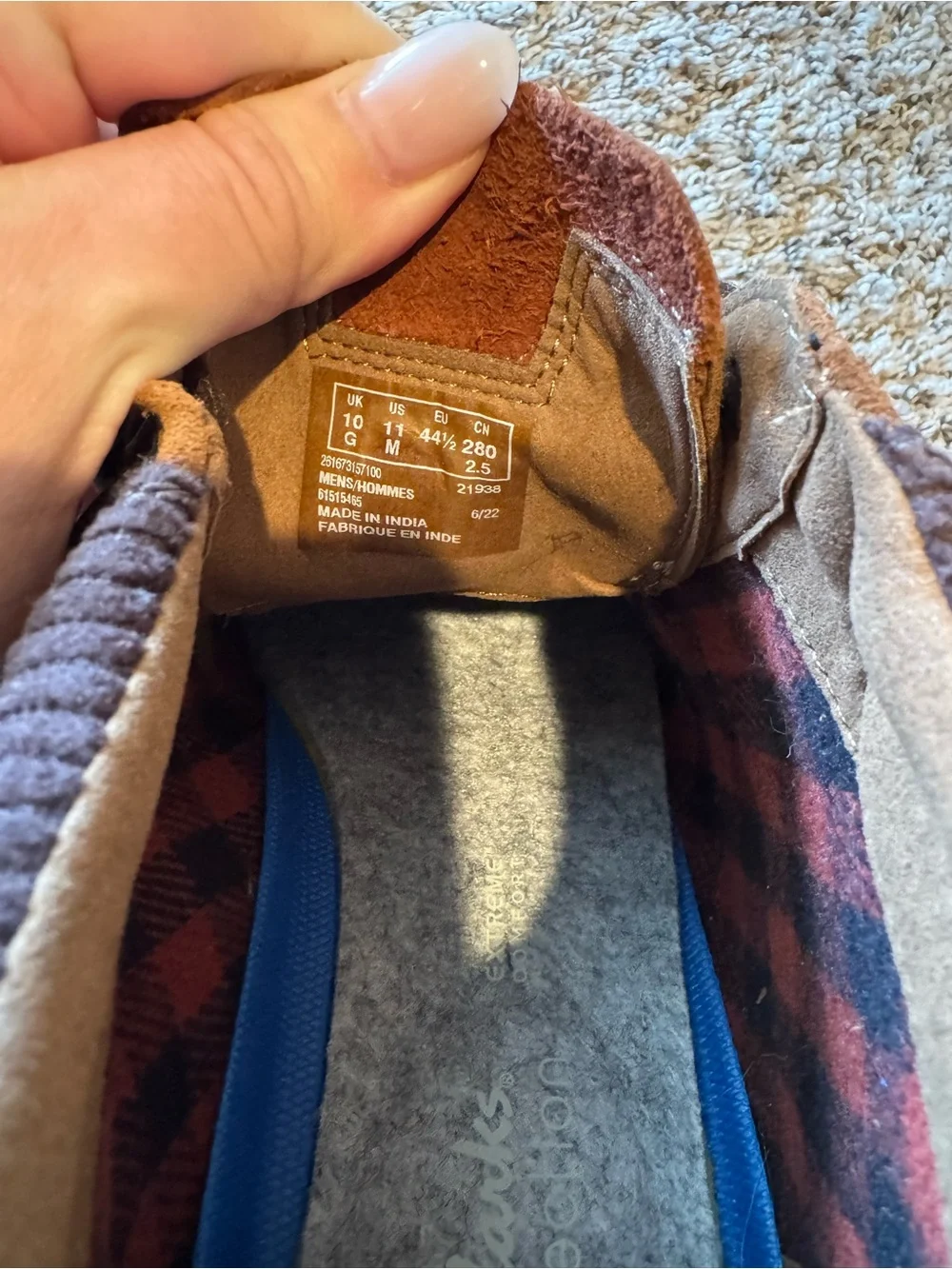Clarks classic brown